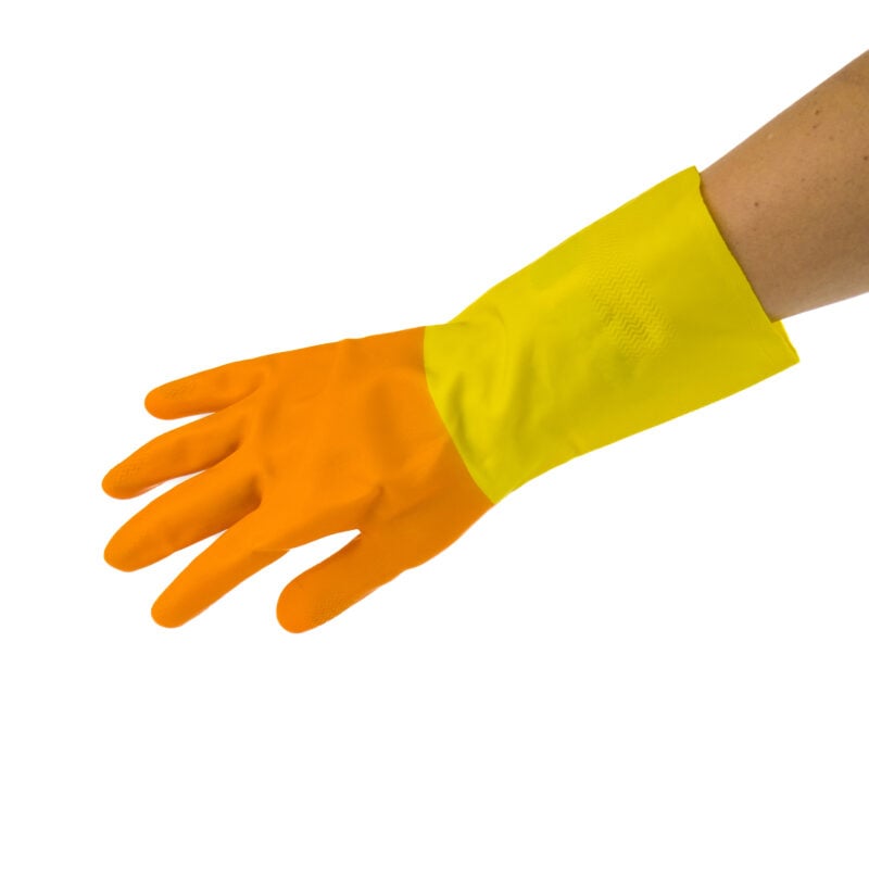 Scrub Daddy Lemon Scented Latex Gloves [77ZF]