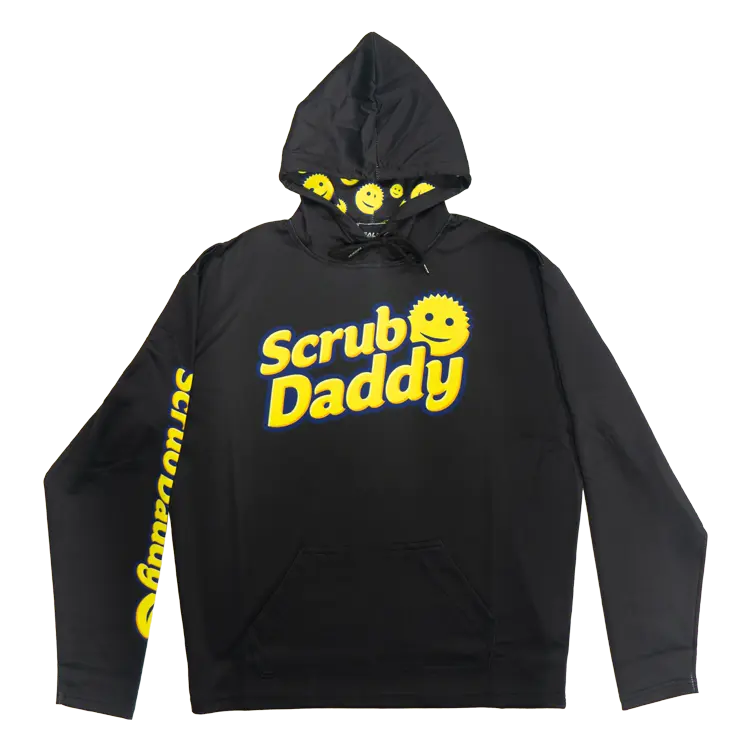 Black Scrub Daddy Hoodie Front